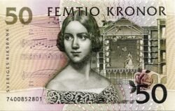 Suecia SWD-P-62, 50 Kronor, 1997, UNC
