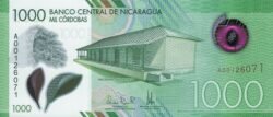 Nicaragua NIC-P-W218, 1.000 Cordobas, 18-Octubre-2017, Polímero, UNC
