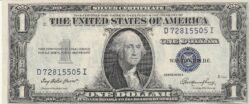 Estados Unidos USA-P-416D2e, 1$,1935E, Nº D72815505I, Look Scand, XF-