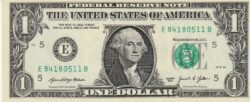 Estados Unidos USA-P-W549 "E" Richmond, 1$, 2021, Look Scand, UNC