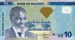 Namibia NMB-P-11b,10 N$, 2013, UNC