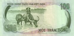 Vietnam del Sur VTN-P-31, 100 Döng, ND-1972, UNC