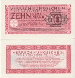 Alemania GER-P-M40, 10 Reichsmark, 1942, UNC
