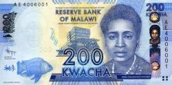 Malawi MLW-P-60a, 200 Kwacha, 1-1-2012, UNC