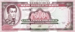 Haiti HAI-P-270b, 500 Gourdes, 2003, Nº T967050, UNC