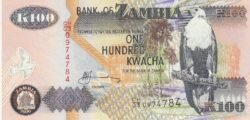 Zambia ZMB-P-38f(06), 100 Kwacha, 2006, UNC