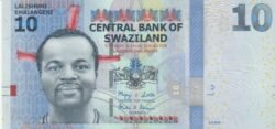 Swazilandia SWA-P-36a, 10 Emalangeni, 6-sept-2010, UNC