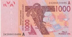 West Africa States(Costa de Ivore) CDI-P-115A(24), 1000 Fcos., 2024, UNC