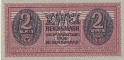 Alemania GER-P-M37, 2 Reichsmark, ND-1942, Look Scand, Uniface, XF