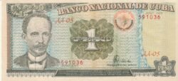 Cuba CUB-P-112, 1 Pesos, 1995, Look Scand, aUNC