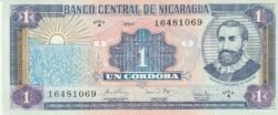 Nicaragua NIC-P-173(1), 1 Cordoba, 1990, UNC