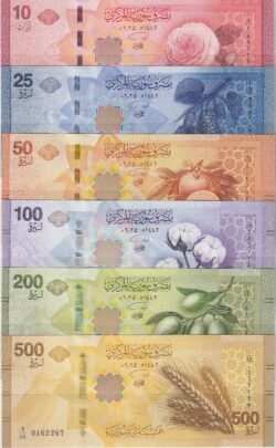 Siria SYR-P-W119/W124, Set 6 Valores, 2025, UNC