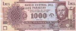 Paraguay PAR-P-222, 1.000 Guaraníes, 2004, UNC