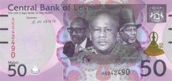Lesotho LST-P-W28(24), 50 Maloti, 2024, UNC
