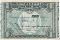 España ESP-P-S565h, 100 Ptas., Bco España en Bilbao, XF
