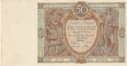 Polonia POL-P-64, 50 Zl, 1929, Nº 2093263, Look Scand, aUNC