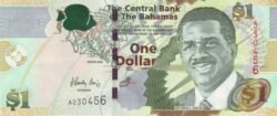 Bahamas BAH-P-71, 1 $, 2008, UNC