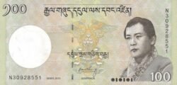 Bhutan BHU-P-32c, 100 Ngultrum, 2015, UNC