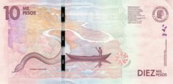 Colombia COL-P-460b(16), 10.000 Pesos, 2-Agosto-2016, Victoria Gutierrez, UNC