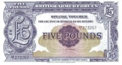 Inglaterra GBT-P-M23, 5 Pounds, ND-1950, 2ª Serie, UNC