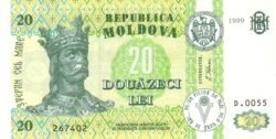 Moldavia MDV-P-13d, 20 Lei, 1999, UNC