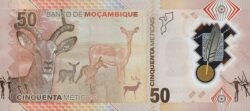 Mozambique MZB-P-W156, 50 Meticais, 16-junio-2024, Polímero, UNC