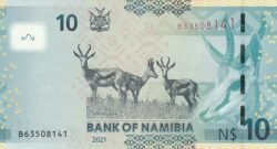 Namibia NMB-P-16(21),10 N$, 2021, UNC