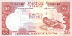 Samoa SAM-P-33b, 5 Tala, 2006, UNC