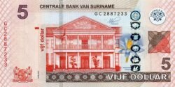Suriname SRM-P-162(20), 5 Gulden, 1-Junio-2020, UNC