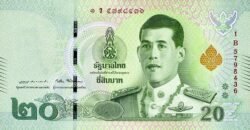 Tailandia, THA-P-135a, 20 Bath, 2018, UNC