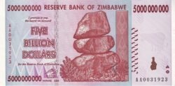 Zimbabwe ZBW-P-84, 5.000.000.000 $, 2008, UNC