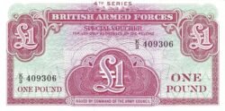 Inglaterra GBT-P-M36a, 1 Pounds, ND-1962, 4ª Serie, UNC