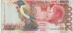Santo Tomé & Principe STP-P-67a, 20.000 Dobras, 22-Octubre-1996, UNC