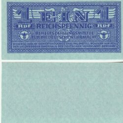 Alemania GER-P-M32, 1 Reichspfening, ND-1942, Uniface, UNC