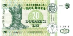 Moldavia MDV-P-13i, 20 Lei, 2010, UNC