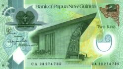 Papúa Nueva Guinea PNG-P-W50(23), 2 Kina, 2023 , Polímero, UNC