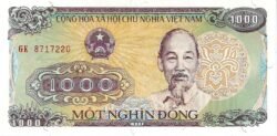 Vietnam VTN-P-106a, 1.000 Dong, 1988, UNC