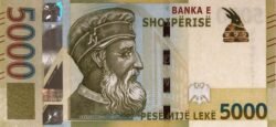 Albania ALB-P-W80, 5.000 Lekë, 2017, Look Scand, UNC
