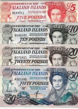 Falkland (Malvinas), FAL-P-W21, 10 Pounds, Carlos III, Polímero, UNC