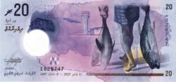 Maldives MLD-P-W34(25), 20 Rufyaa, 2025, Polímero, UNC