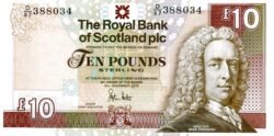 Escocia SCL-P-353c(10), 10 Pounds, 30-Noviembre-2010, UNC