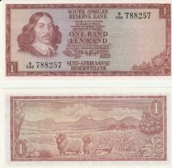Sudafrica DSF-P-115b, 1 Rand, ND-1973/75, UNC