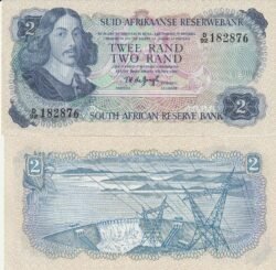 Sudafrica DSF-P-117b, 2 Rand, ND-1974/76, UNC