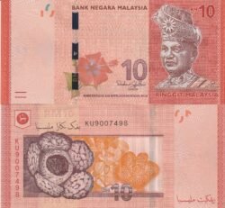 Malasia MLS-P-53d, 10 Ringgit, ND-2011, UNC